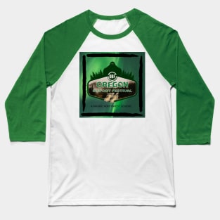 Oregon Bigfoot Festival Legend Baseball T-Shirt
